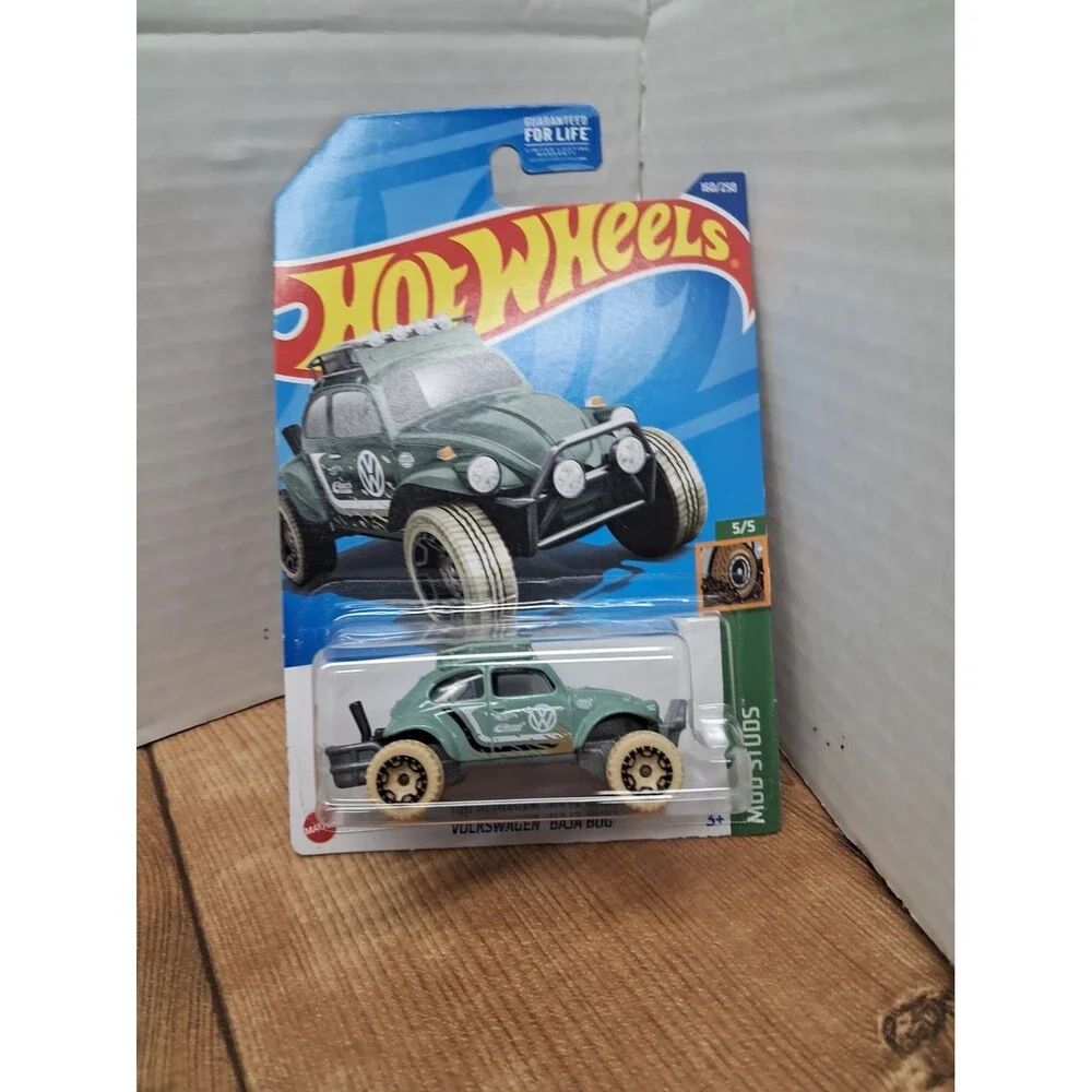 2022 Hot Wheels Mud Studs Series 5/5 • VOLKSWAGEN“BAJA BUG” • 160/250 • Green